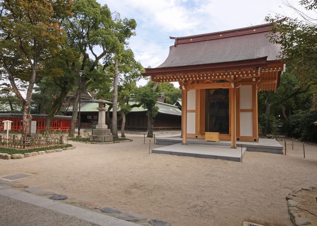 筥崎宮　亀山上皇像奉安殿
