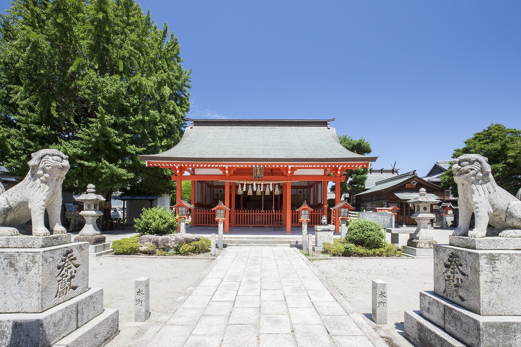 姪浜住吉神社　社殿