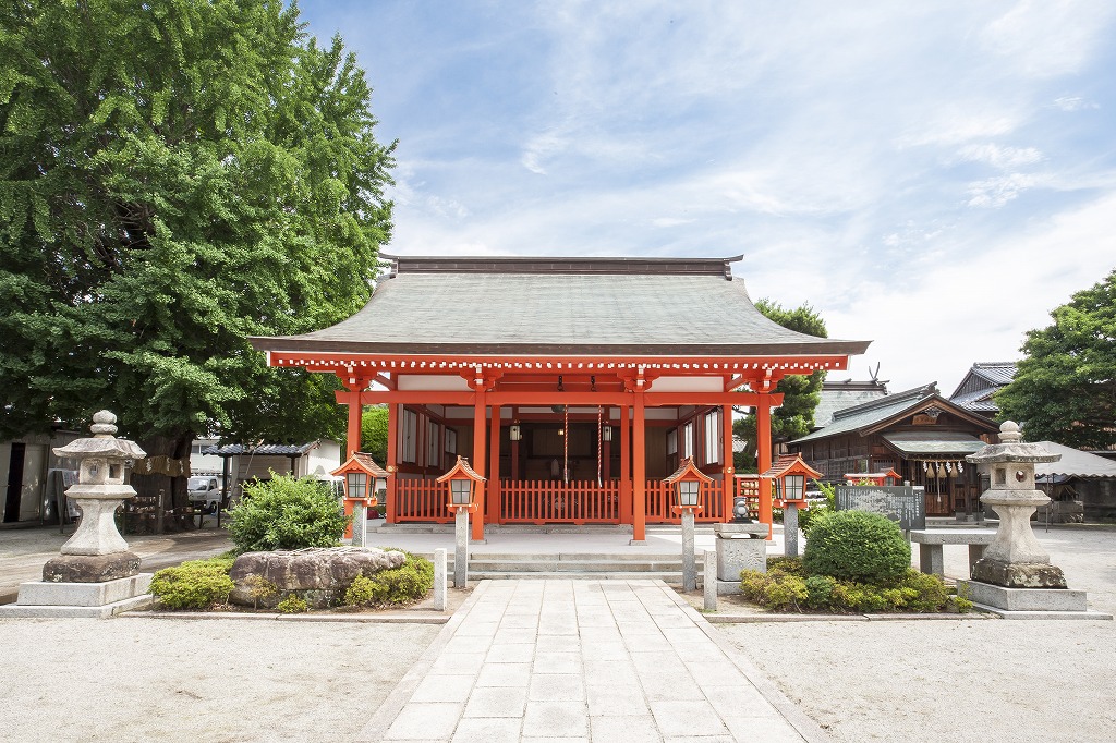 姪浜住吉神社　社殿