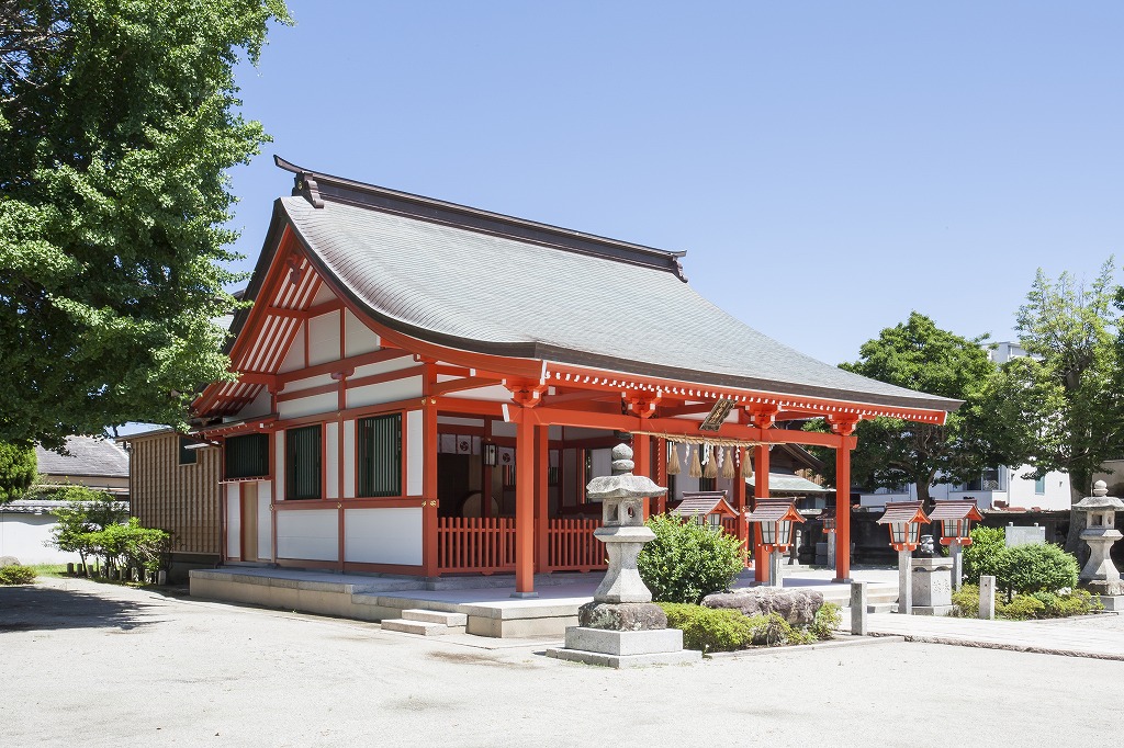 姪浜住吉神社　社殿