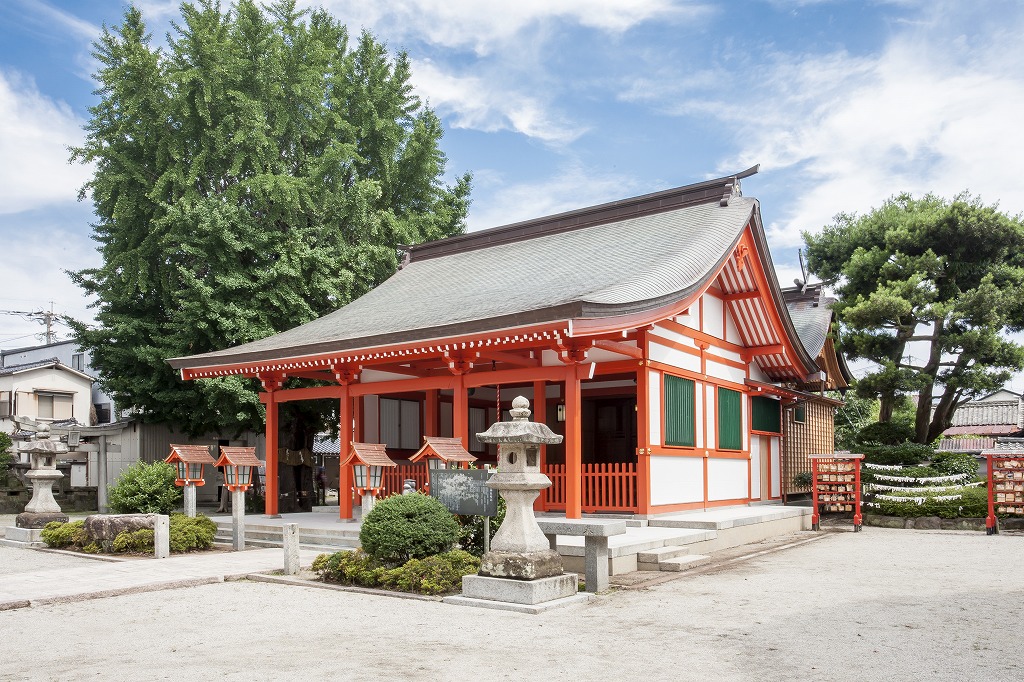 姪浜住吉神社　社殿