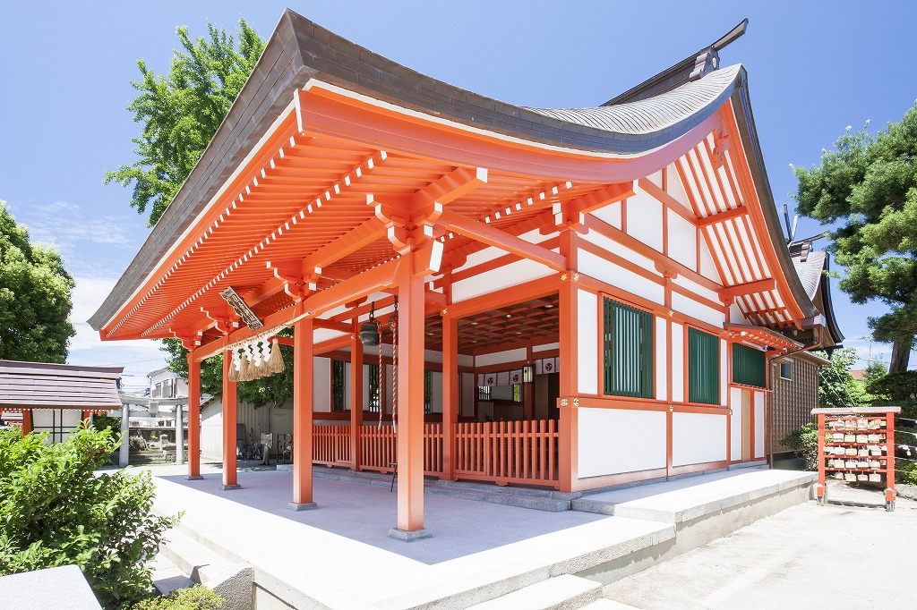 姪浜住吉神社　社殿