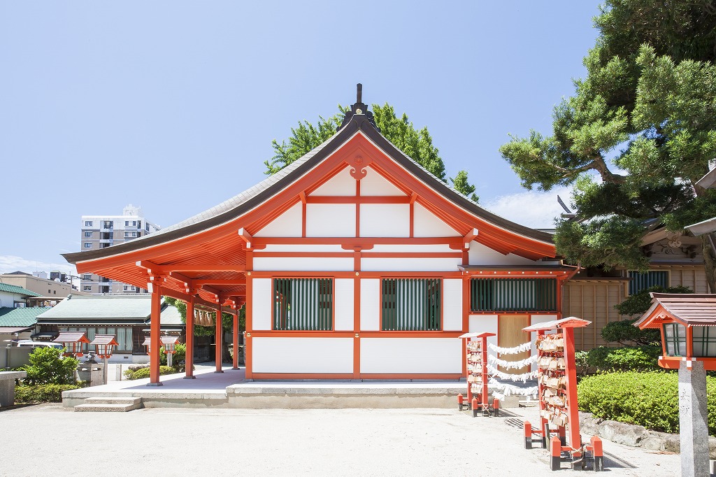 姪浜住吉神社　社殿