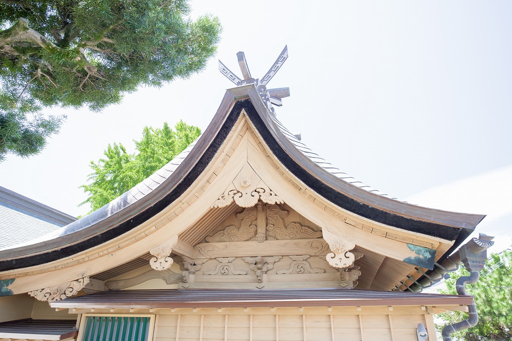 姪浜住吉神社　社殿