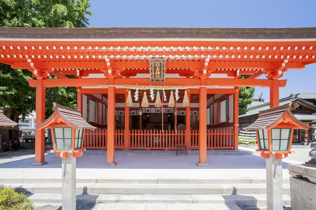 姪浜住吉神社　社殿