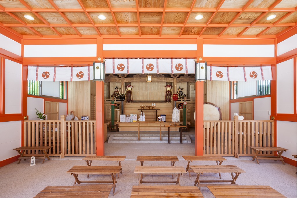 姪浜住吉神社　社殿